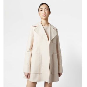 TOD’S Trench Coat in Cotton Beige 40 (6 US)
